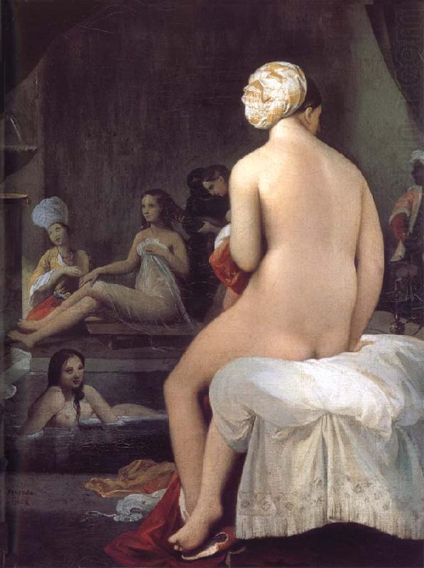 Little Bather or Inside a Harem, Jean Auguste Dominique Ingres